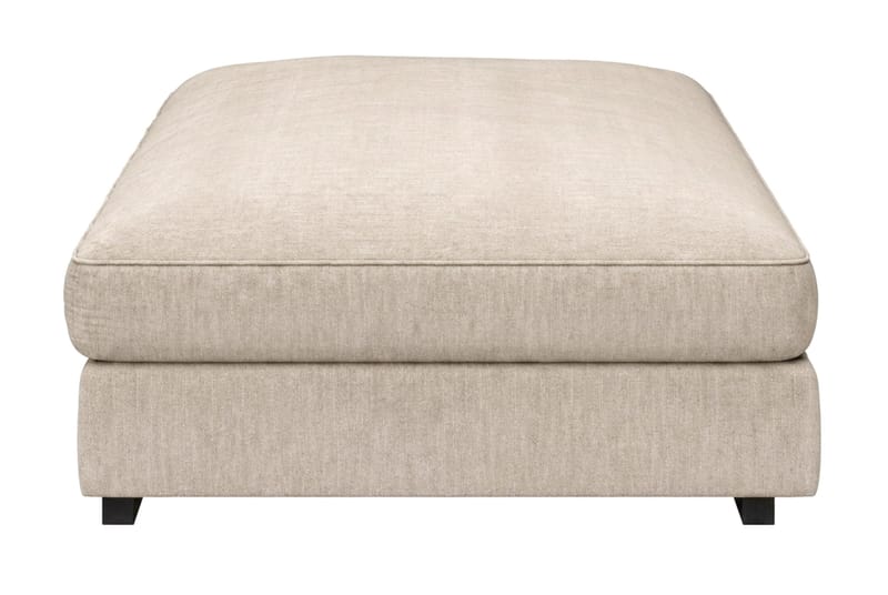 Dubai Fotpall i Tyg - Beige - Möbler - Fåtölj & stolar - Pall & puff - Fotpallar