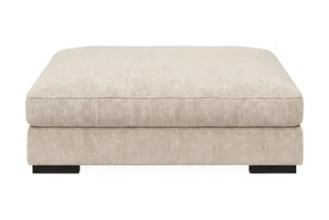 Dubai Fotpall i Tyg - Beige - Möbler - Fåtölj & stolar - Pall & puff - Fotpallar