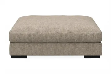 Dubai Rektangulär Fotpall 120x95 cm i Chenille - Brun - Möbler - Fåtölj & stolar - Pall & puff - Fotpallar