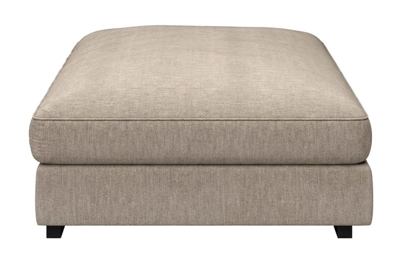 Dubai Rektangulär Fotpall 120x95 cm i Chenille - Brun - Möbler - Fåtölj & stolar - Pall & puff - Fotpallar