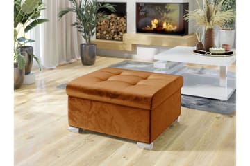 Dynir Fotpall 68 cm - Orange - Möbler - Fåtölj & stolar - Pall & puff - Fotpallar