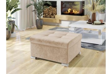 Dynir Fotpall 70 cm - Beige - Möbler - Fåtölj & stolar - Pall & puff - Fotpallar