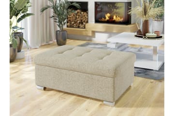 Dynir Fotpall 70 cm - Beige - Möbler - Fåtölj & stolar - Pall & puff - Fotpallar