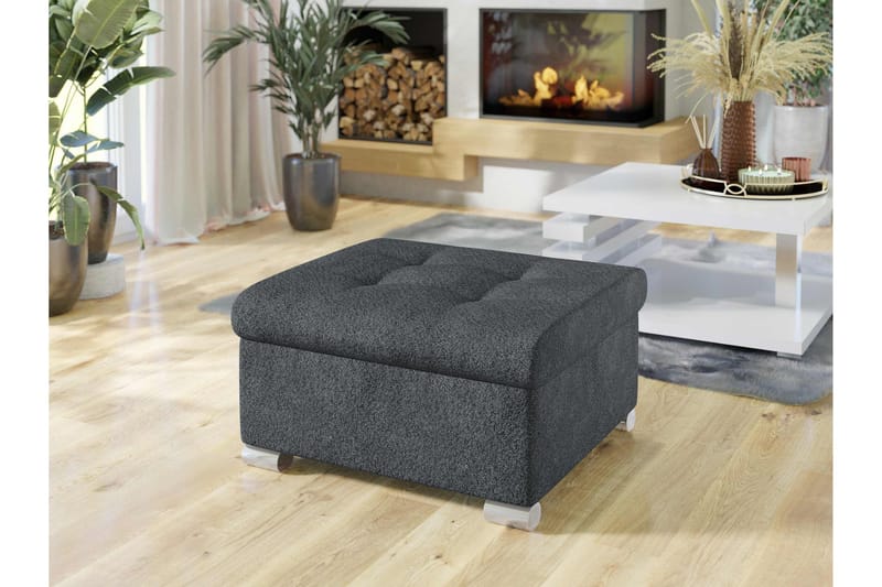 Dynir Fotpall 70 cm - Grå - Möbler - Fåtölj & stolar - Pall & puff - Fotpallar