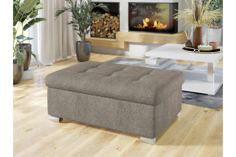 Dynir Fotpall 70 cm - Grå - Möbler - Fåtölj & stolar - Pall & puff - Fotpallar