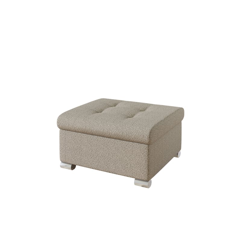 Dynir Fotpall 96 cm - Beige - Möbler - Fåtölj & stolar - Pall & puff - Fotpallar