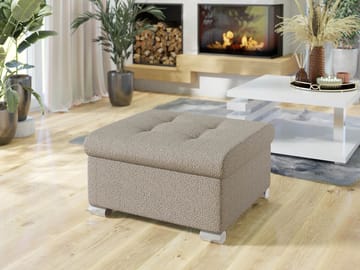 Dynir Fotpall 96 cm - Beige - Möbler - Fåtölj & stolar - Pall & puff - Fotpallar