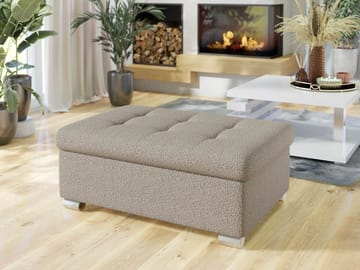 Dynir Fotpall 96 cm - Beige - Möbler - Fåtölj & stolar - Pall & puff - Fotpallar