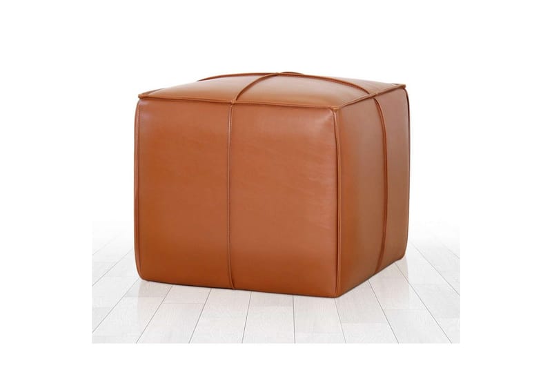 Edrin Sittpuff Utomhus 52 cm - Brun - Möbler - Fåtölj & stolar - Pall & puff - Sittpuff