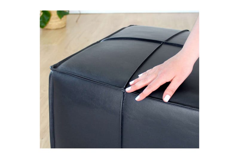 Edrin Sittpuff Utomhus 52 cm - Svart - Möbler - Fåtölj & stolar - Pall & puff - Sittpuff