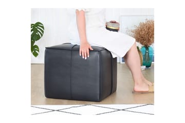 Edrin Sittpuff Utomhus 52 cm - Svart - Möbler - Fåtölj & stolar - Pall & puff - Sittpuff