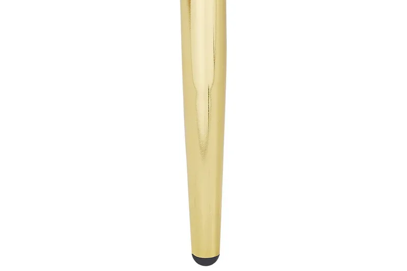 Förvaringsbänk Durham Vitt/guld - Vitt/guld - Möbler - Fåtölj & stolar - Pall & puff - Fotpallar