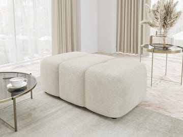 Flo Fotpall 93 cm - Beige - Möbler - Fåtölj & stolar - Pall & puff - Fotpallar