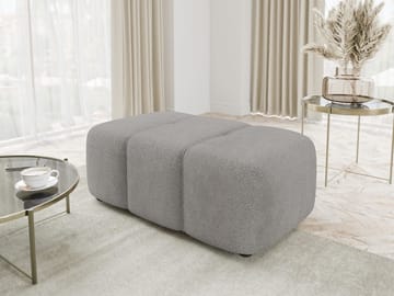 Flo Fotpall 93 cm - Grå - Möbler - Fåtölj & stolar - Pall & puff - Fotpallar