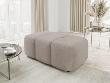 Flo Fotpall 93 cm - Grå - Möbler - Fåtölj & stolar - Pall & puff - Fotpallar