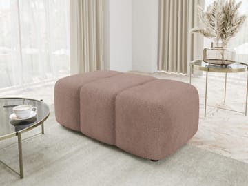 Flo Fotpall 93 cm - Rosa - Möbler - Fåt�ölj & stolar - Pall & puff - Fotpallar