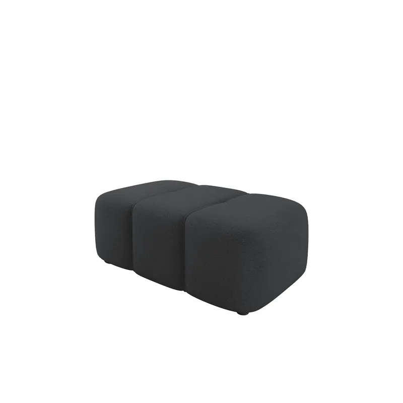 Flo Fotpall 93 cm, Svart