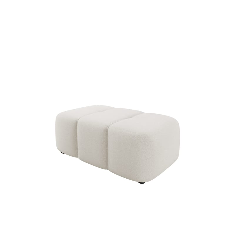 Flo Fotpall 93 cm - Vit - Möbler - Fåtölj & stolar - Pall & puff - Fotpallar