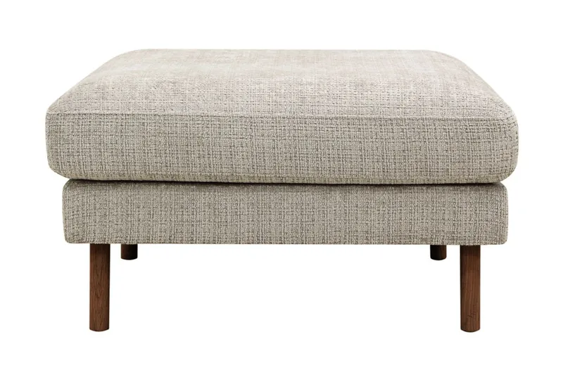 Florenz Fotpall, Grå/Beige