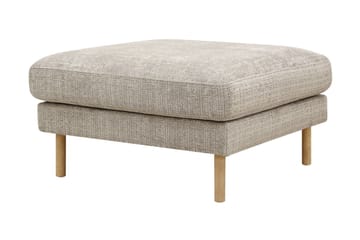 Florenz Fotpall - Grå/Beige - Möbler - Fåtölj & stolar - Pall & puff - Fotpallar