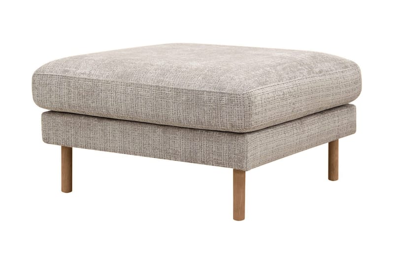 Florenz Fotpall - Grå/Beige - Möbler - Fåtölj & stolar - Pall & puff - Fotpallar