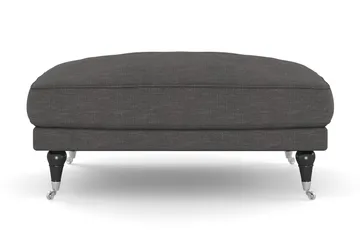 Andrew Fotpall - Mörkgrå/Krom - Möbler - Fåtölj & stolar - Pall & puff - Fotpallar