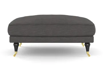 Andrew Fotpall - Mörkgrå/Mässing - Möbler - Fåtölj & stolar - Pall & puff - Fotpallar