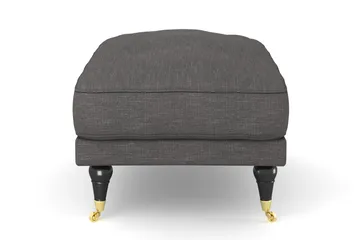 Andrew Fotpall - Mörkgrå/Mässing - Möbler - Fåtölj & stolar - Pall & puff - Fotpallar