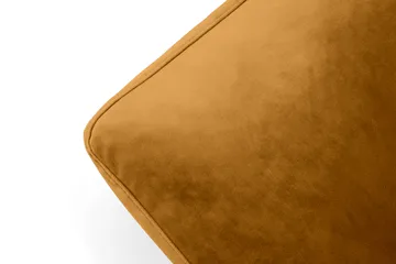 Andrew Fotpall Sammet - Amber/Mässing - Möbler - Fåtölj & stolar - Pall & puff - Fotpallar