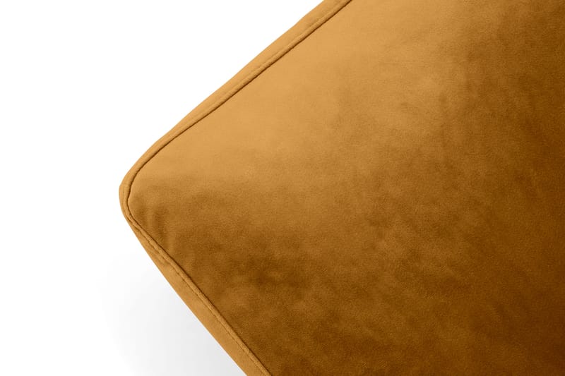 Andrew Fotpall Sammet - Amber/Mässing - Möbler - Fåtölj & stolar - Pall & puff - Fotpallar