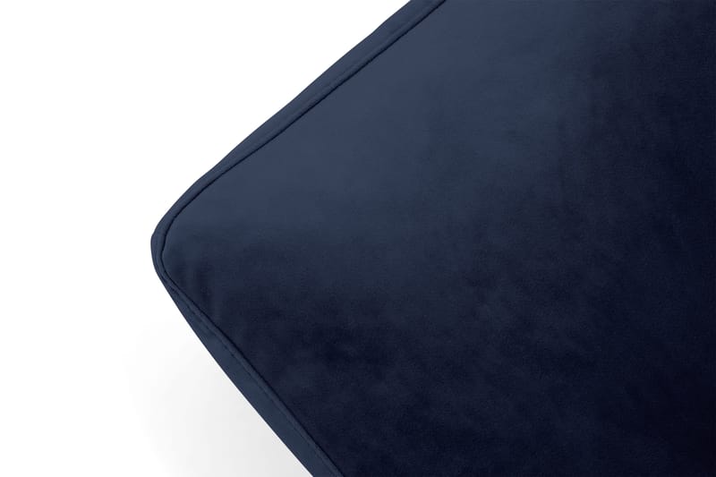 Andrew Fotpall Sammet - Midnattsblå/Krom - Möbler - Fåtölj & stolar - Pall & puff - Fotpallar