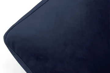 Andrew Fotpall Sammet - Midnattsblå/Mässing - Möbler - Fåtölj & stolar - Pall & puff - Fotpallar