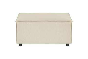Fotpall Aprica Beige/svart - Beige/svart - Möbler - Fåtölj & stolar - Pall & puff - Fotpallar