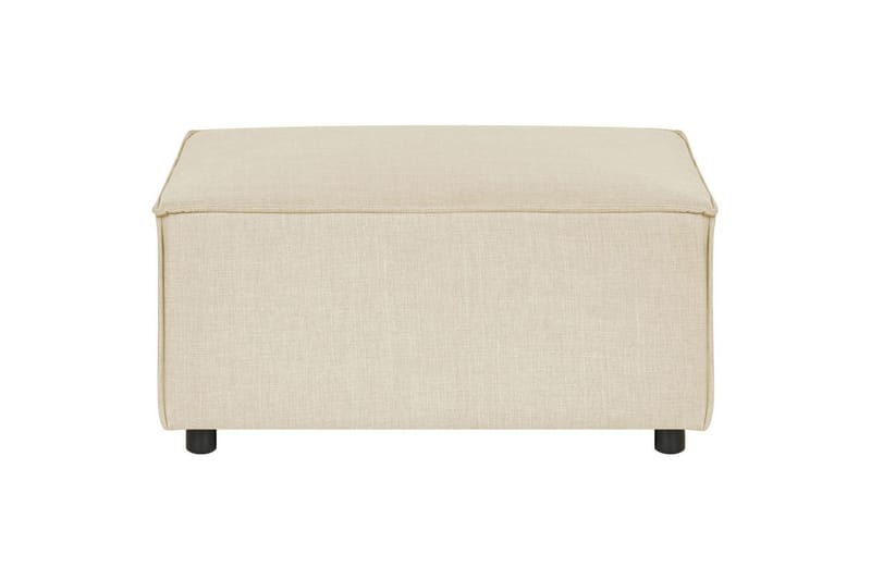 Fotpall Aprica Beige/svart - Beige/svart - Möbler - Fåtölj & stolar - Pall & puff - Fotpallar