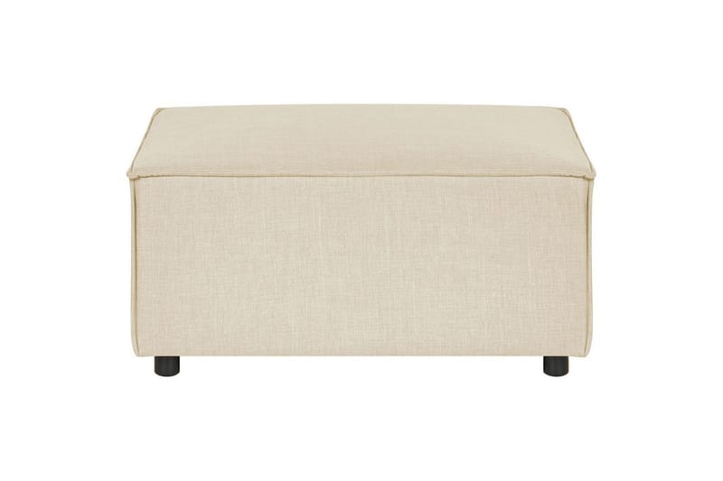 Fotpall Aprica Beige/svart - Beige/svart - Möbler - Fåtölj & stolar - Pall & puff - Fotpallar