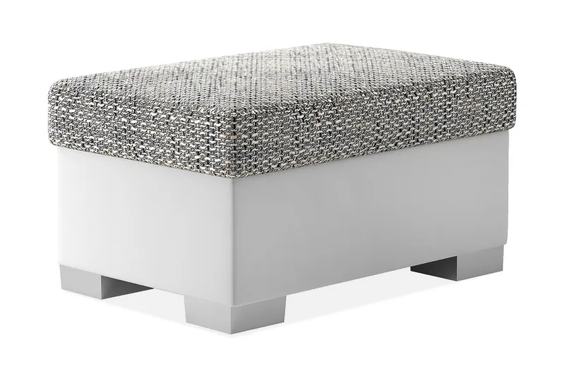 Arabejo Fotpall, Grå/Vit