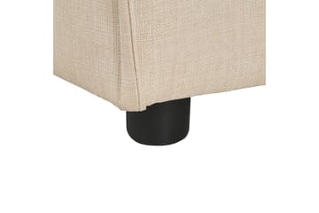 Fotpall Ardal Beige/svart - Beige/svart - Möbler - Fåtölj & stolar - Pall & puff - Fotpallar