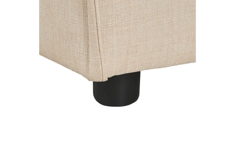 Fotpall Ardal Beige/svart - Beige/svart - Möbler - Fåtölj & stolar - Pall & puff - Fotpallar