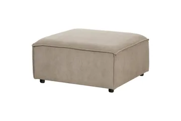 Fotpall Ardal Taupe/svart - Taupe/svart - Möbler - Fåtölj & stolar - Pall & puff - Fotpallar