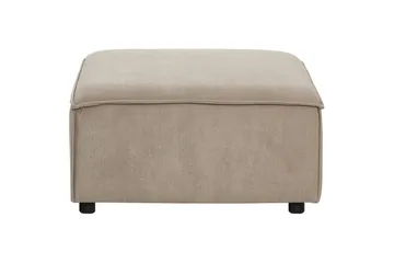 Fotpall Ardal Taupe/svart - Taupe/svart - Möbler - Fåtölj & stolar - Pall & puff - Fotpallar