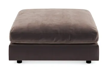 Arken Fotpall Sammet - Mullvad - Möbler - Fåtölj & stolar - Pall & puff - Fotpallar