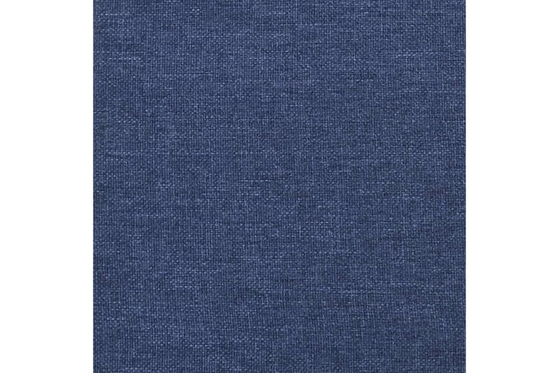 Fotpall blå 78x56x32 cm tyg - Blå - Fotpallar
