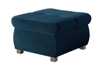Cerys Fotpall 60 cm - Blå - Möbler - Fåtölj & stolar - Pall & puff - Fotpallar