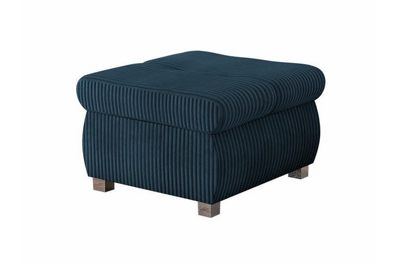 Cerys Fotpall 60 cm, Blå