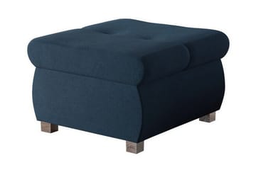 Cerys Fotpall 60 cm - Blå - Möbler - Fåtölj & stolar - Pall & puff - Fotpallar