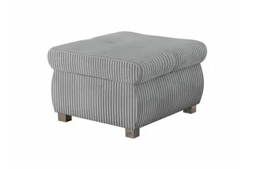 Cerys Fotpall 60 cm - Grå - Möbler - Fåtölj & stolar - Pall & puff - Fotpallar