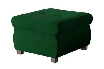 Cerys Fotpall 60 cm - Grön - Möbler - Fåtölj & stolar - Pall & puff - Fotpallar