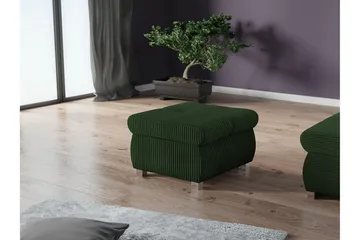 Cerys Fotpall 60 cm - Grön - Möbler - Fåtölj & stolar - Pall & puff - Fotpallar