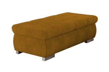 Cerys Fotpall 60 cm - Gul - Möbler - Fåtölj & stolar - Pall & puff - Fotpallar