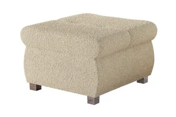 Cerys Fotpall 60 cm - Ljusbrun - Möbler - Fåtölj & stolar - Pall & puff - Fotpallar